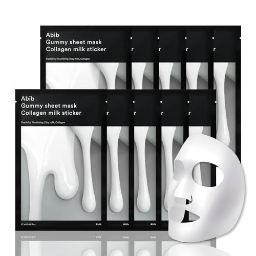 Abib Gummy Sheet Mask Collagen Milk Sticker