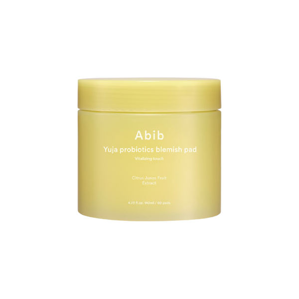 Abib Yuja Probiotics Blemish Pad - Vitalizing Touch 60Pcs