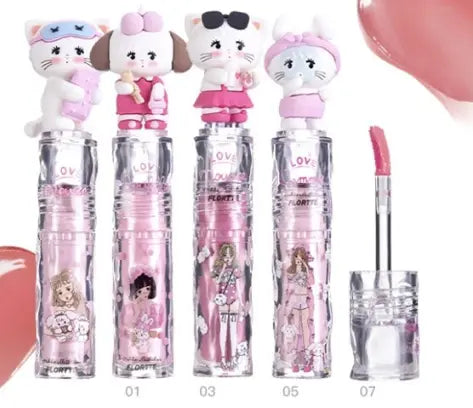 Flortte X Mikko Ice Glazed Mirror Lip Lasting Tint