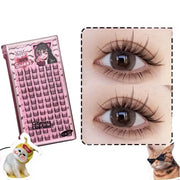 Cat Ear Manga Eye False Eyelashes (Long)