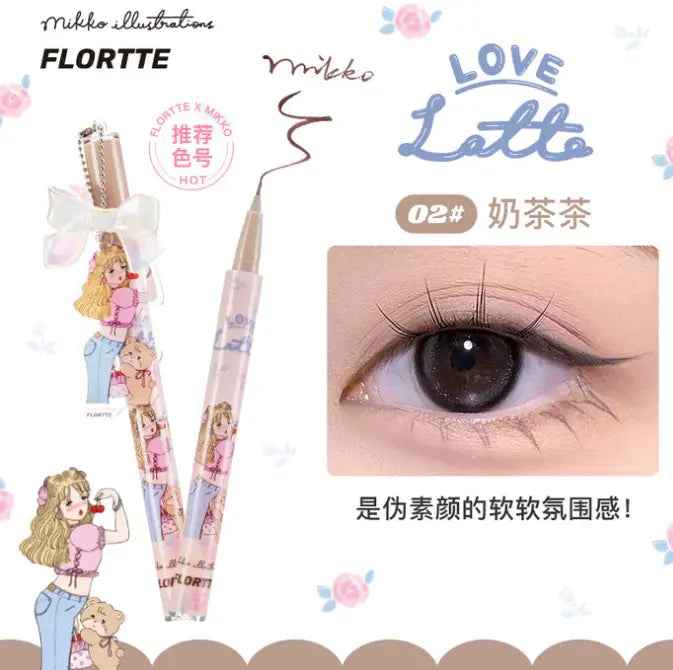 Flortte X Mikko Wink Wink Liquid Eyeliner