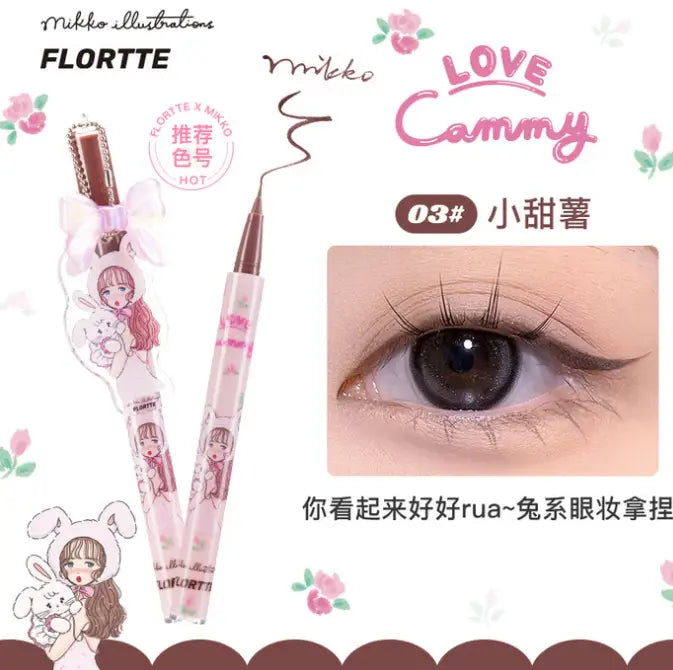 Flortte X Mikko Wink Wink Liquid Eyeliner