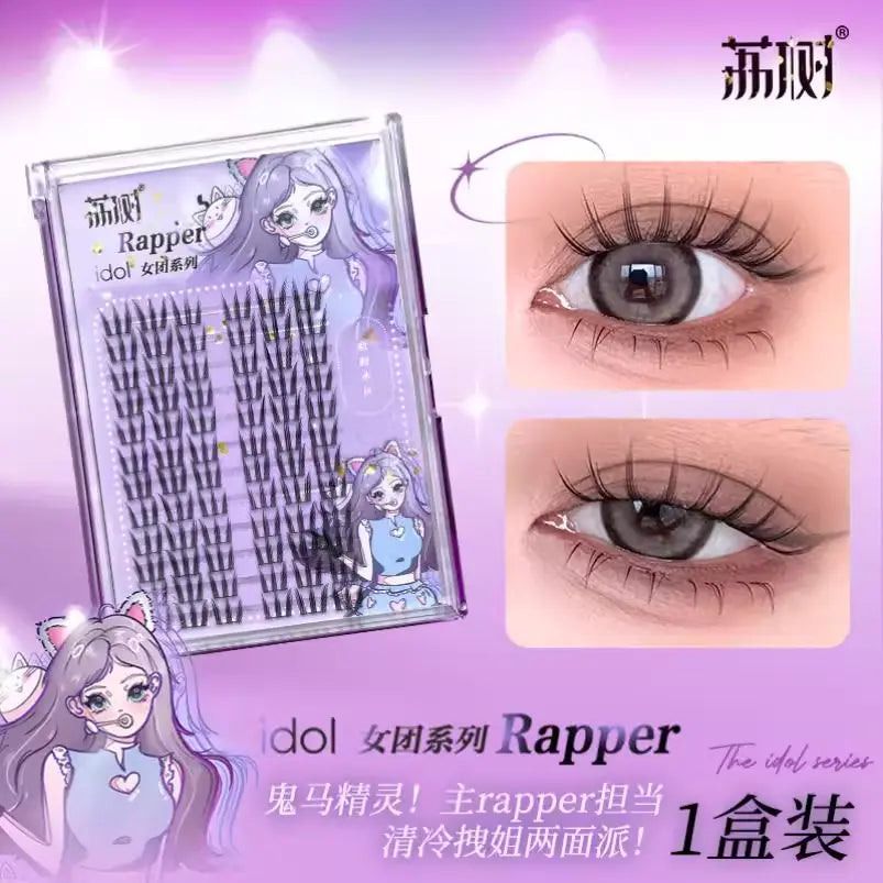 Girl Group False Eyelashes - Rapper A1210