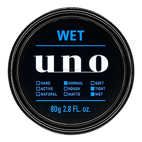 Shiseido Uno Hair Styling Wax #Wet Effector