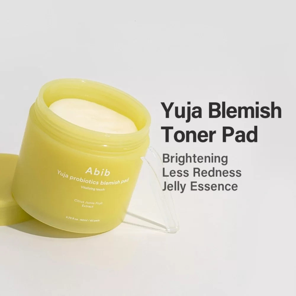 Abib Yuja Probiotics Blemish Pad - Vitalizing Touch 60Pcs
