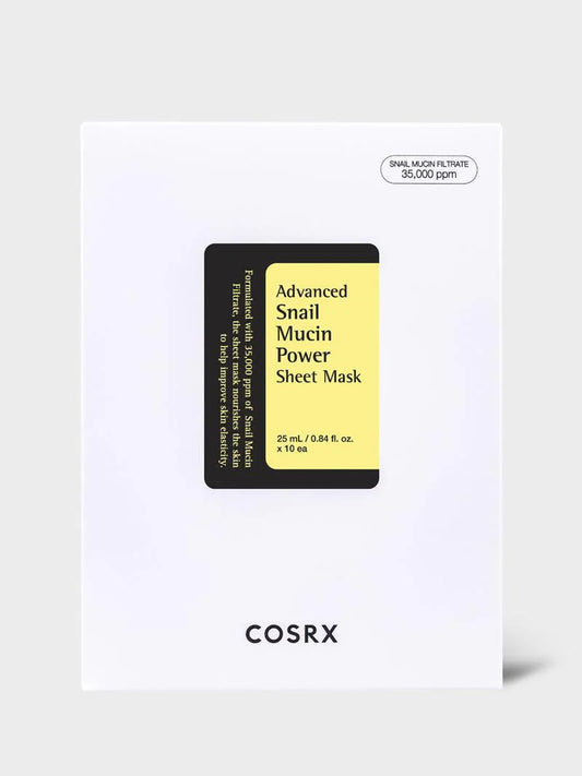 Cosrx Advanced Snail Mucin Power Essence Sheet Mask_10Ea