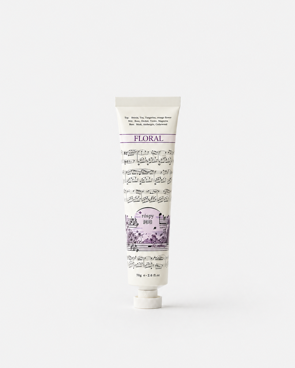 Roopy Joyland Series Series Fougère Fragrance Botanical Extract Hand Cream 75g Offline PVC Edition Mist Into Rose Sea 75g