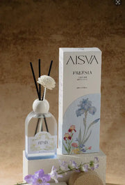AISVA Plant Essential Oil Reed Diffuser - Floral Whisper - Freesia
