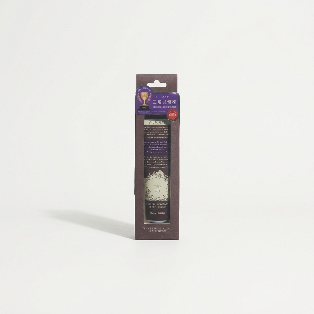 Roopy Poetical Series Fougère Fragrance Botanical Extract Hand Cream 75g Offline PVC Edition Sandalwood Lily 75ml