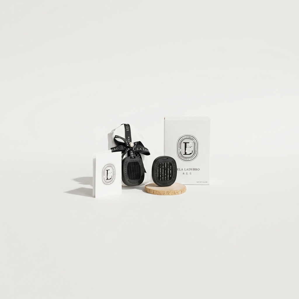Lela Ladybro Car Fragrance - Gardenia + Super Cedar (Set Includes 2 Scents)